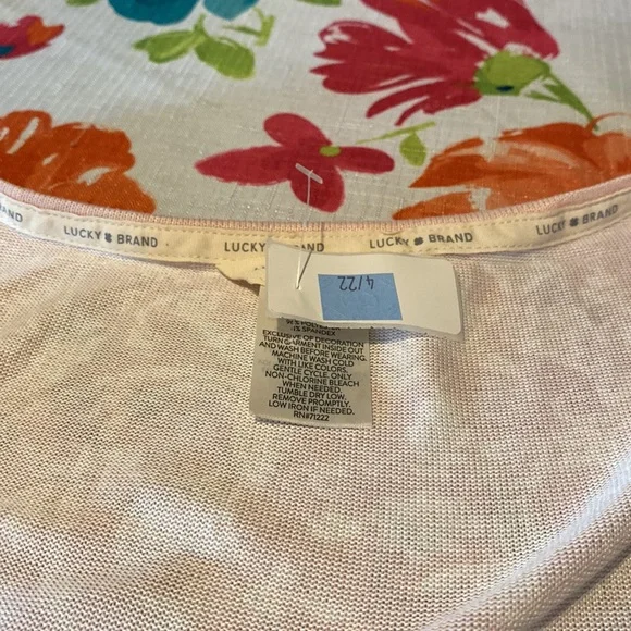 NWTS Lucky Brand Tank Top - Picture 7 of 8